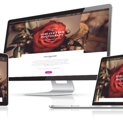 Forever Fern Photography Web Design
