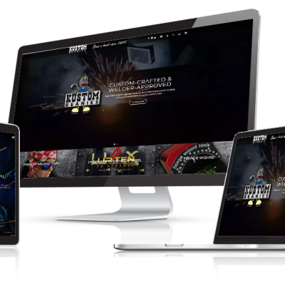 Kustom Beanies Responsive Web Design