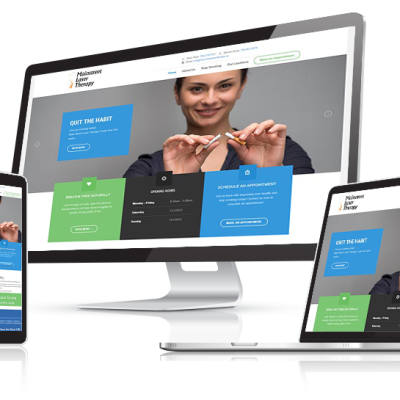 Mainstreet Laser Therapy Responsive Web Design