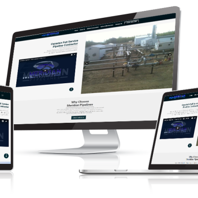 Meridian Pipelines Website Development
