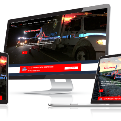 Rapid Response Industrial Group Web Design