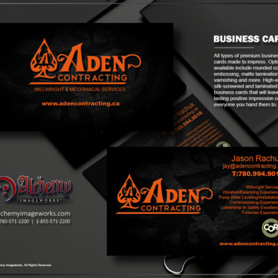 Aden Business Card Design