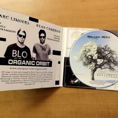 Organic Orbit Divisions CD Cover Art