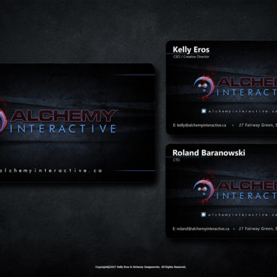 Alchemy Interactive Business Card Design