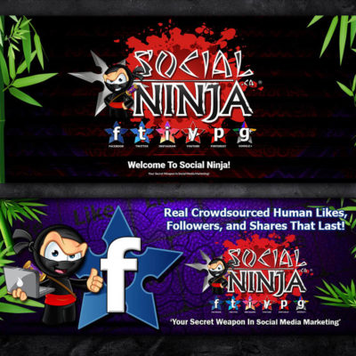 Social Ninja Online Advertising Design